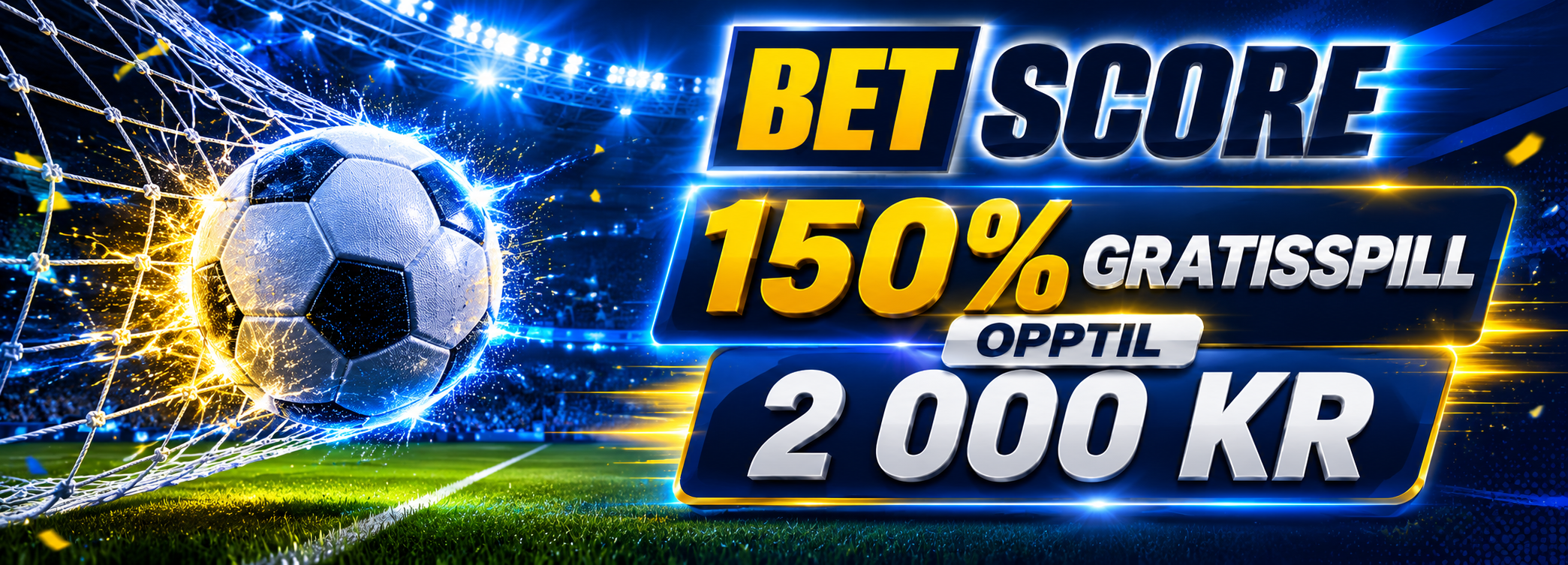 150% gratisspill opptil 2 000 kr